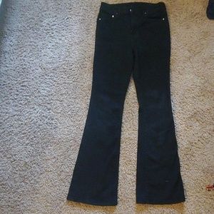 H&M black flare jeans